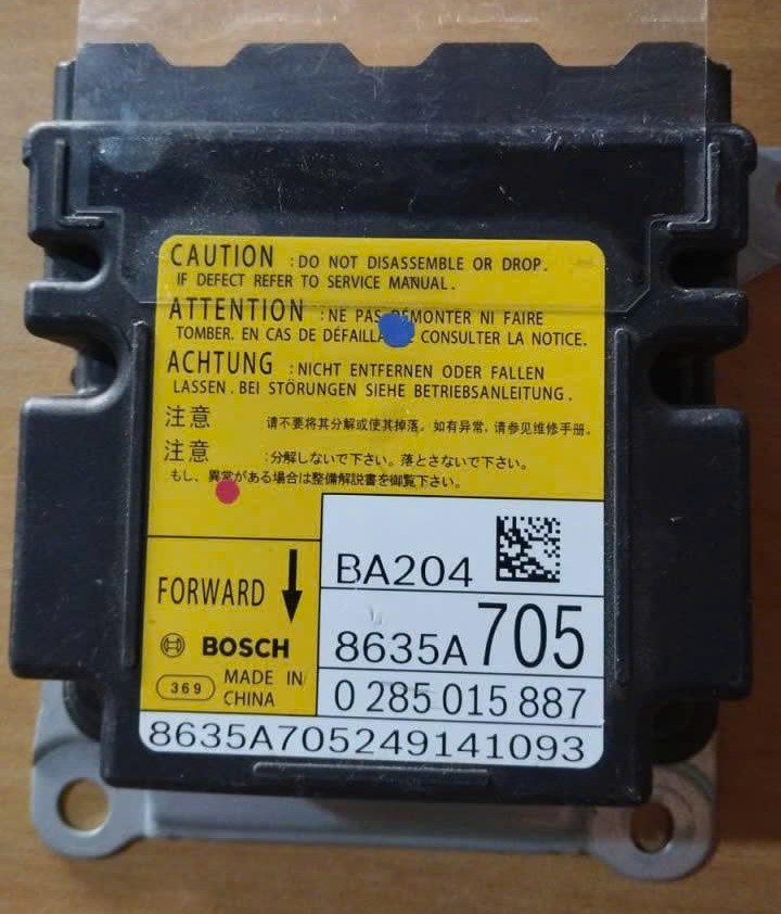 Hộp điều khiển túi khí xe Mitsubishi Xpander, Xpander Cross và Xforce 8635A705 bãi