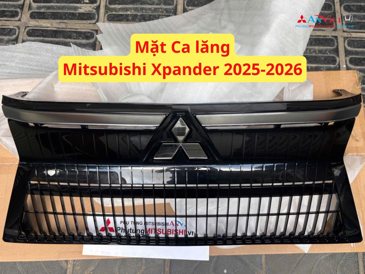 Mặt ca lăng Xe Mitsubishi Xpander 2025 2026, Mặt galăng Xpander 2025 2026 62310W240P 62310W250P 
