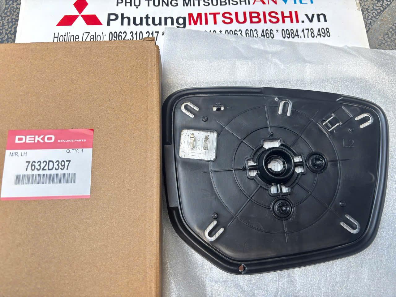 Mặt gương chiếu hậu xe Mitsubishi Xpander | Có Sấy Gương