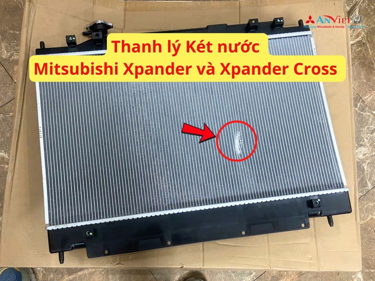 Thanh lý Két nước xe Mitsubishi Xpander và Xpander Cross