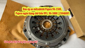 Bàn ép xe mitsubishi Pajero ngân hàng V93