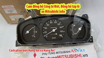 Cụm đồng hồ công tơ mét trên Taplo xe mitsubishi Jolie