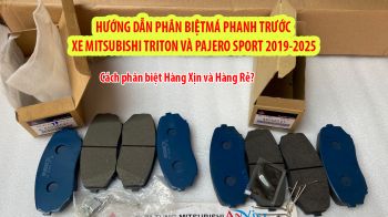 Bố thắng trước xe mitsubishi Pajero Sport giá rẻ