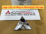 Logo trên ca lăng xe Mitsubishi Attrage
