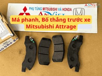 Má phanh, Bố thắng trước xe Mitsubishi Attrage