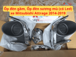 Ốp đèn gầm, Ốp đèn sương mù xe Mitsubishi Attrage 2014-2019