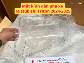 Mặt kính đèn pha xe Mitsubishi Triton 2024-2025