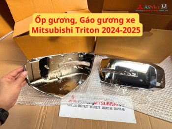 Ốp gương, Gáo gương xe Mitsubishi Triton 2024-2025