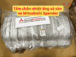 Tấm chắn nhiệt ống xả sàn xe Mitsubishi Xpander