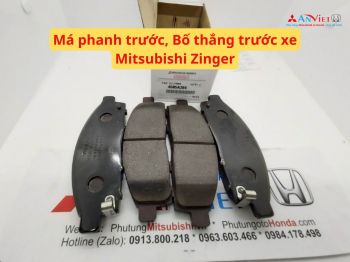 Má phanh trước, Bố thắng trước xe Mitsubishi Zinger