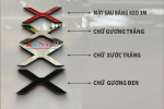 Bộ chữ XFORCE, chữ XFORCE đầu xe Mitsubishi Xforce
