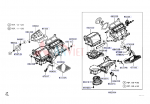Mô tơ quạt dàn lạnh, Mô tơ quạt lồng sóc trong Táp lô xe Mitsubishi Attrage