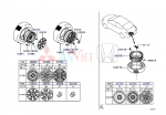 Nắp chụp moay ơ, Nắp chụp La Zăng xe Mitsubishi Attrage