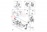 Piston phanh trước xe Mitsubishi Attrage