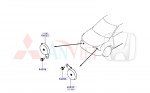 Còi đĩa xe Mitsubishi XForce 25610B000P 25620B000P