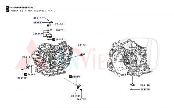 Cảm biến áp suất dầu Mitsubishi Xforce 31936W000P