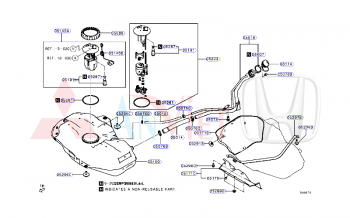 Cụm Bơm Xăng, Cụm Bơm Nhiên Liệu xe Mitsubishi Xforce