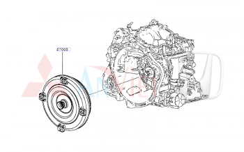 Quả bí, Biến mô hộp số xe Mitsubishi Xforce 31100W000P
