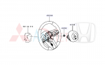 Vô lăng xe Mitsubishi Xforce 48400B001P