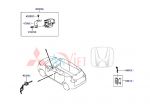 Chìa khóa điện liền romote xe Mitsubishi Xpander