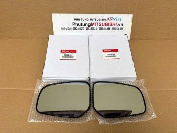 Mặt gương có sấy dành cho xe Mitsubishi Attrage và Mirage | hàng DEKO