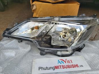 Vỏ Đèn pha sử dụng cho xe Attrage 2020-2025 bản Halogen - Hàng nhập khẩu chính ngạch