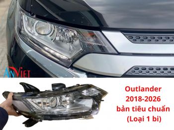 Vỏ đèn pha sử dụng cho xe Outlander 2018-2026 - Hàng nhập khẩu chính ngạch