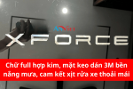 Bộ chữ XFORCE, chữ XFORCE đầu xe sử dụng cho xe XForce