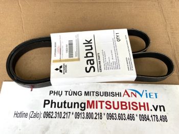 Dây curoa tổng, dây curoa bơm nước sử dụng cho xe Mitsubishi Xpander - Hàng nhập khẩu chính ngạch 1340A181