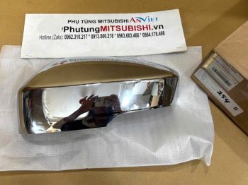 Ốp gương, Gáo gương sử dụng cho Mitsubishi Xpander, Xpander Cross Mạ Crom 7632C613 7632C614
