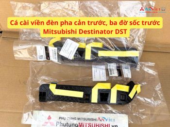 Cá cài viền đèn pha cản trước, ba đờ sốc trước Mitsubishi Destinator DST 62562C010P 62563C010P