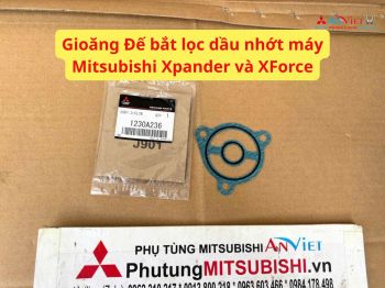 Gioăng Đế bắt lọc dầu nhớt máy Mitsubishi Xpander và XForce 1230A236