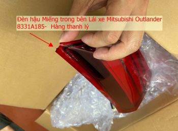 Đèn hậu, đèn lái sau Miếng trong Bên lái trên cốp xe Mitsubishi Outlander 8331A185 Hàng thanh lý