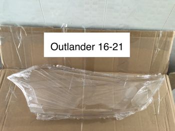 Mặt kính Nhựa đèn pha xe Mitsubishi Outlander