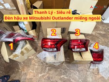 Đèn hậu xe Mitsubishi Outlander miếng ngoài RH hàng thanh lý