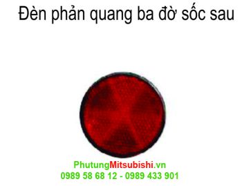 Đèn phản quang ba đờ sốc sau xe Mitsubishi outlander sport