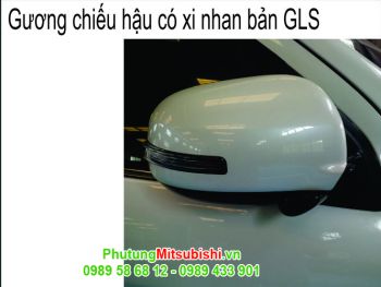 Gương chiếu hậu có xi nhan bản GLS xe Outlander sport