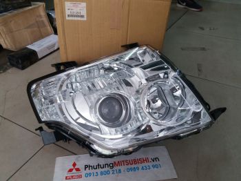 Đèn pha xe Mitsubishi Pajero V93, đèn pha xe Ngân Hàng