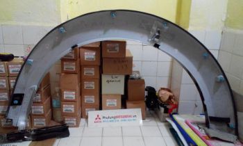 Ốp phồng bánh xe Mitsubishi Pajero Sport