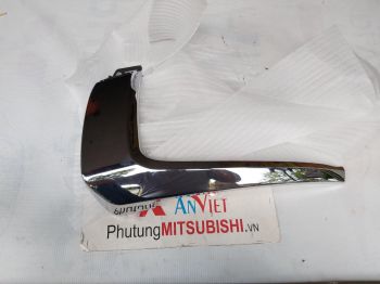 Nẹp mạ ba đờ sốc trước xe mitsubishi Outlander