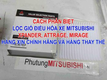 Lọc gió điều hòa xe Mitsubishi Xpander