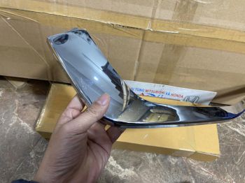 Viền mạ cản trước | ốp mạ ba đờ sốc trước Miếng dưới xe Mitsubishi Attrage | 6407A379