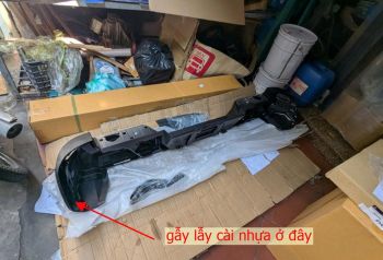 Cản sau Mitsubishi Triton 2024 2025 BẢN Premium và GLX thanhly-KX-C-092-85010A040P 85010A040 85010A050P Hàng Thanh lý