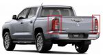 ĐÈN HẬU Mitsubishi Triton 2024 2025 2026 trái phải Lh Rh  bản pre bản Athhlete và bản Glx