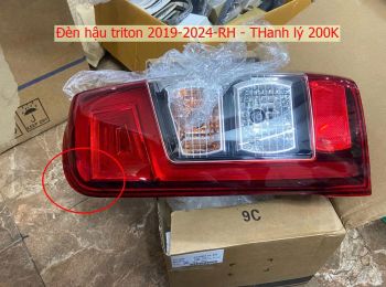 Thanh Lý Đèn hậu xe Mitsubishi Triton 2019-2024 vế RH