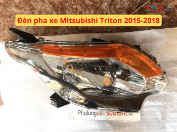 Đèn pha xe Mitsubishi Triton 2015-2018 Mý vàng