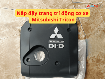 Nắp đậy trang trí động cơ xe Mitsubishi Triton