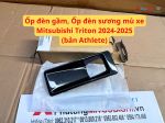 Ốp đèn gầm, Ốp đèn sương mù xe Mitsubishi Triton 2024-2025 bản Athlete
