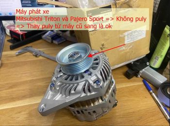 Thanh lý Máy phát Mitsubishi Triton 2014-2018 và Pajero Sport | Động cơ 4D56