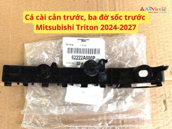 Cá cài cản trước, ba đờ sốc trước Mitsubishi Triton 2024-2027 62222A000P 62223A000P